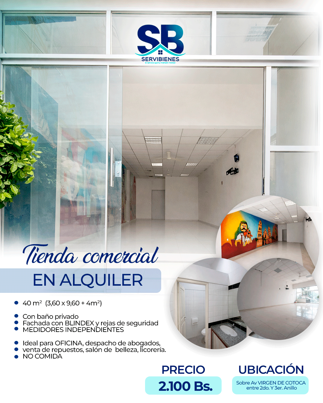 Inmueble en Alquiler